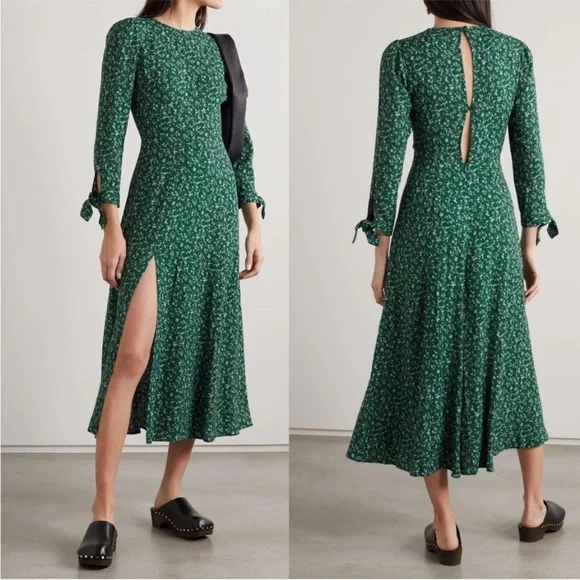 slim fit dress slacks AUGUSTE ZELDA MIDI DRESS – Corner Surf Shop